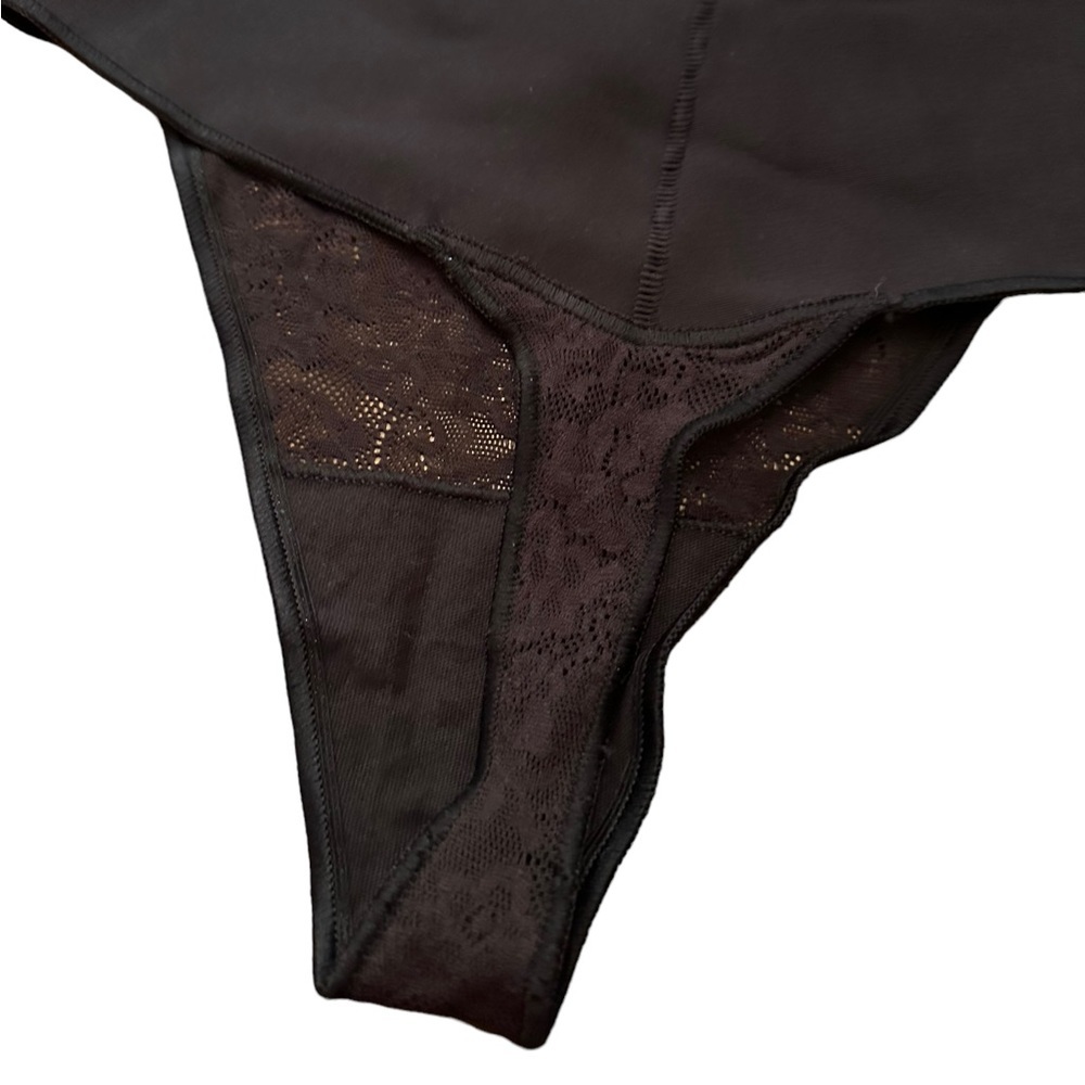 Maidenform Self Expressions Tummy Taming Shapewear Thong Black Size Small NEW - Picture 9 of 9